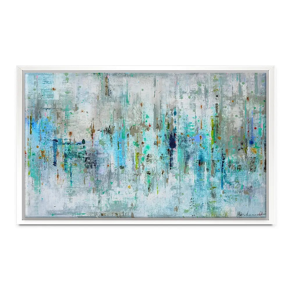 Waterfall Reflection Canvas Print Waterfall Reflection Canvas Print wall art product Studio Paint-Ing