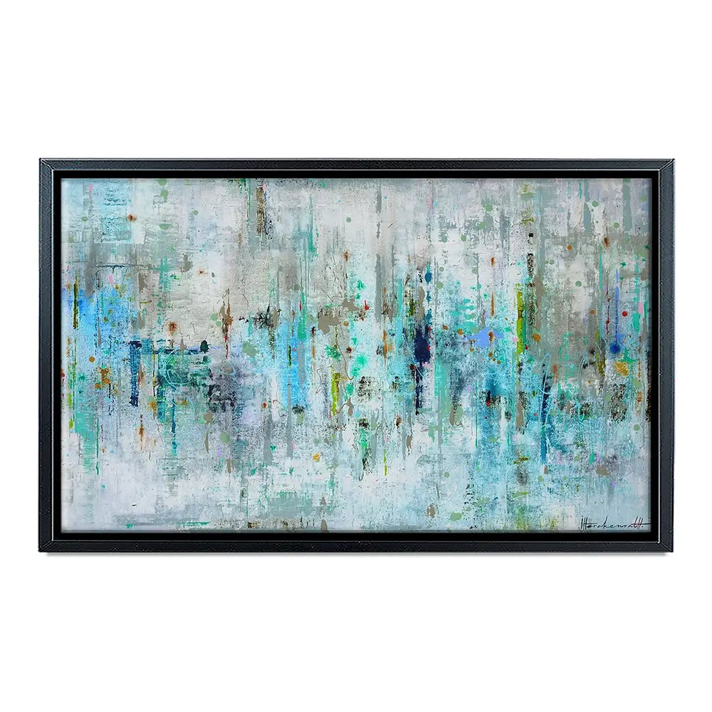 Waterfall Reflection Canvas Print Waterfall Reflection Canvas Print wall art product Studio Paint-Ing