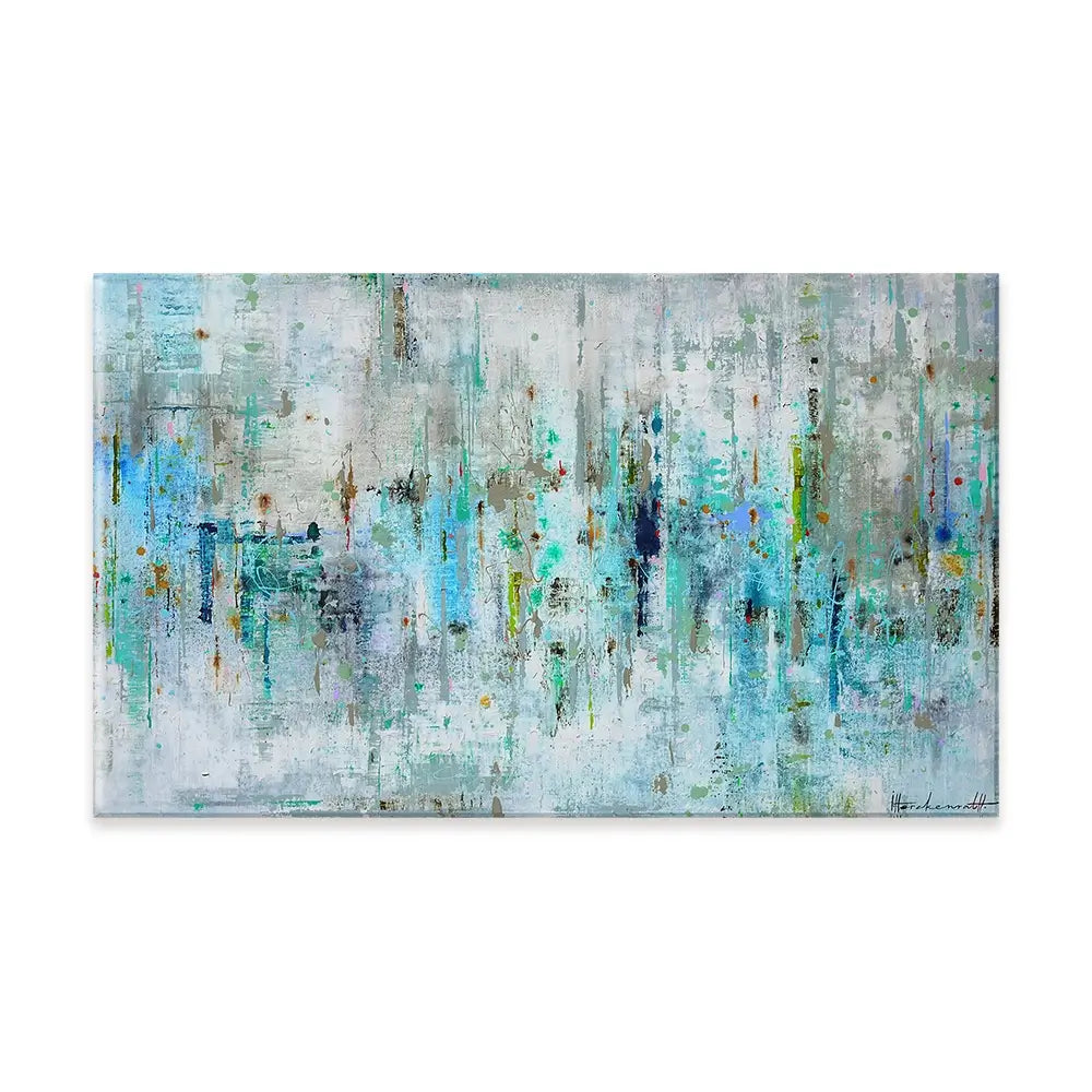 Waterfall Reflection Canvas Print Waterfall Reflection Canvas Print wall art product Studio Paint-Ing