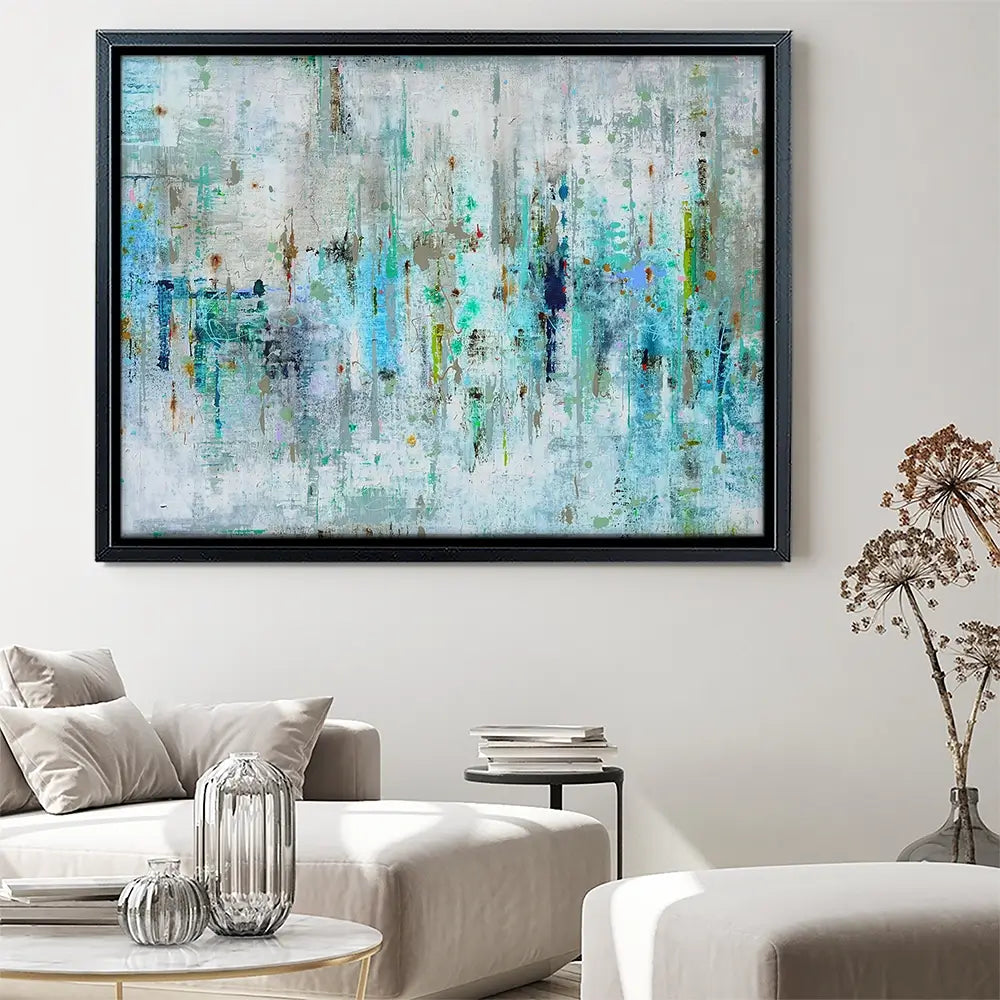Waterfall Reflection Canvas Print Waterfall Reflection Canvas Print wall art product Studio Paint-Ing