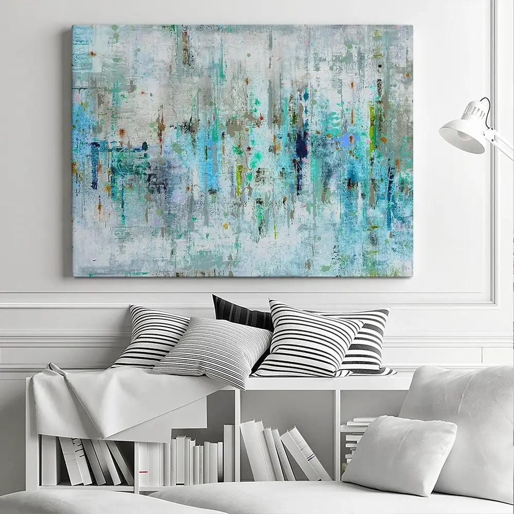 Waterfall Reflection Canvas Print Waterfall Reflection Canvas Print wall art product Studio Paint-Ing