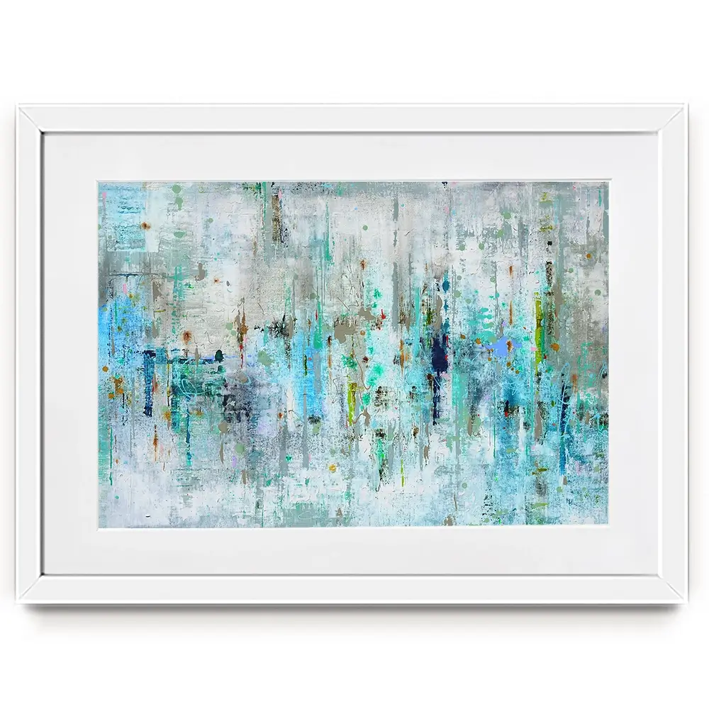 Waterfall Reflection Framed Art Print Waterfall Reflection Framed Art Print wall art product Studio Paint-Ing