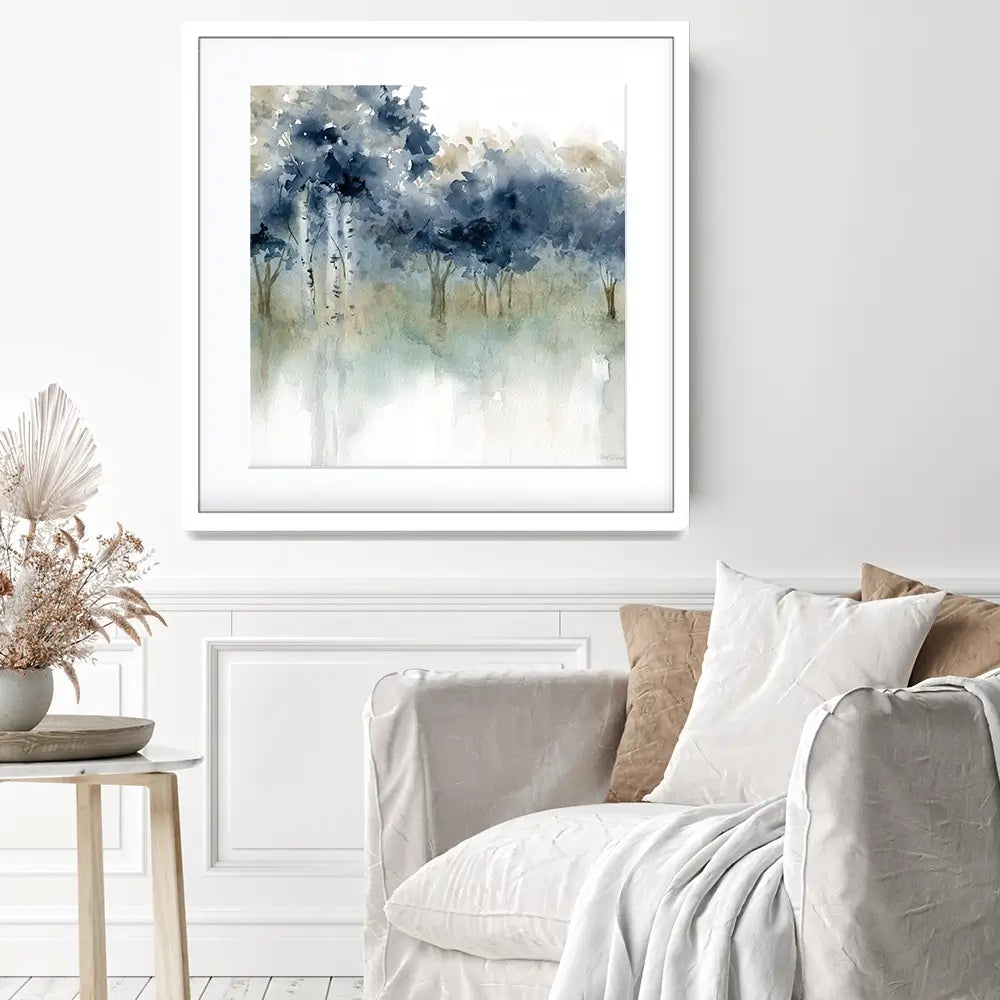 Waters Edge 2 Square Framed Art Print Waters Edge 2 Square Framed Art Print wall art product Carol Robinson