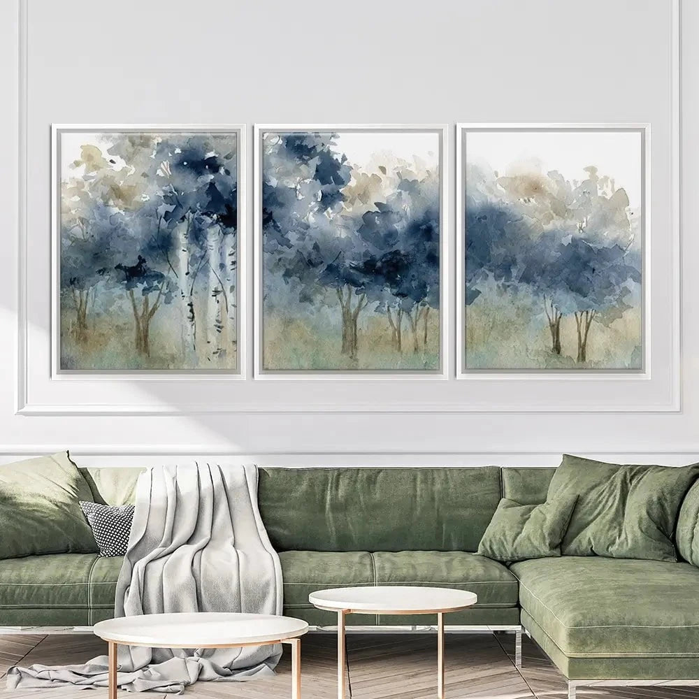 Waters Edge 2 Trio Canvas Print Waters Edge 2 Trio Canvas Print wall art product Carol Robinson