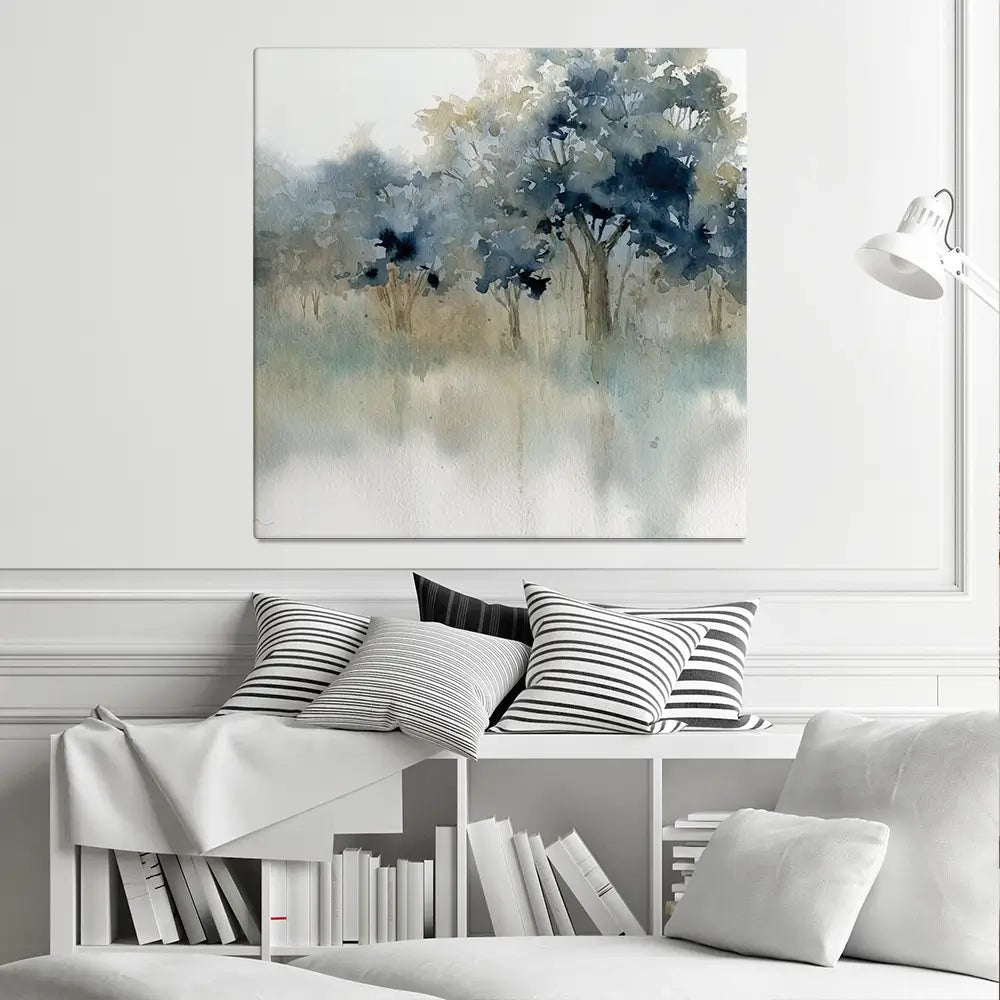 Waters Edge Square Canvas Print Waters Edge Square Canvas Print wall art product Carol Robinson