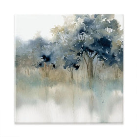 Waters Edge Square Canvas Print Waters Edge Square Canvas Print wall art product Carol Robinson