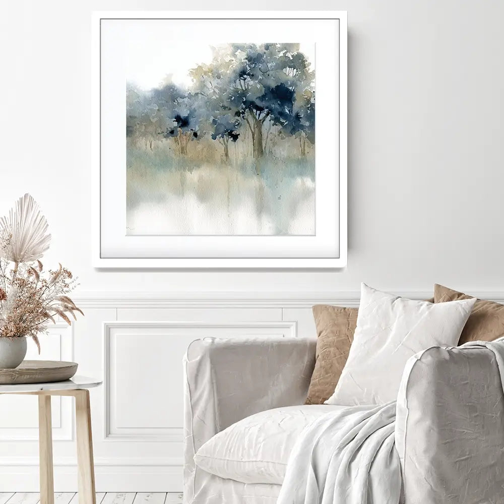 Waters Edge Square Framed Art Print Waters Edge Square Framed Art Print wall art product Carol Robinson