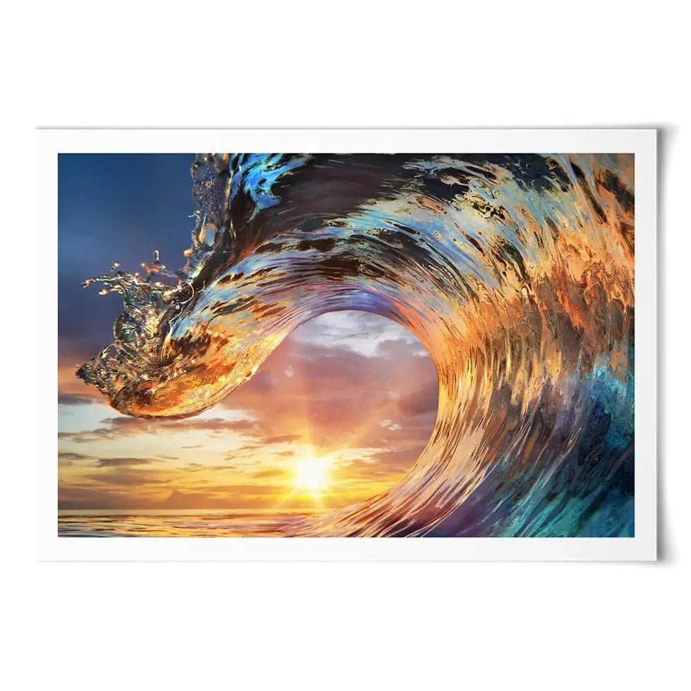 Wave Art Print Wave Art Print wall art product Willyam Bradberry / Shutterstock