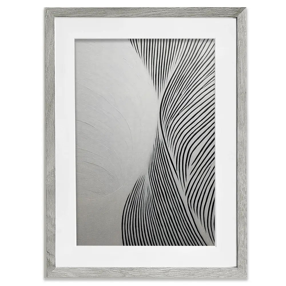 Waves Framed Art Print Waves Framed Art Print wall art product LSR Design Studio - Independent