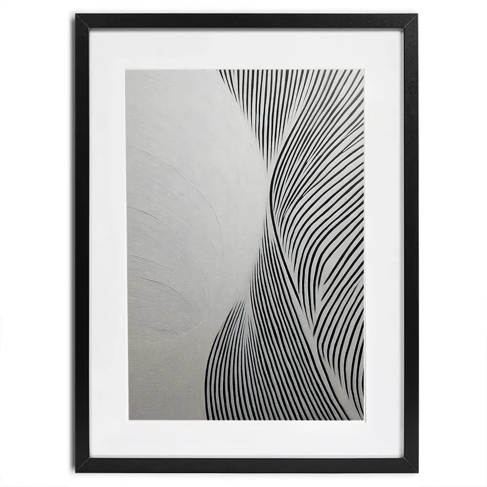 Waves Framed Art Print Waves Framed Art Print wall art product LSR Design Studio - Independent