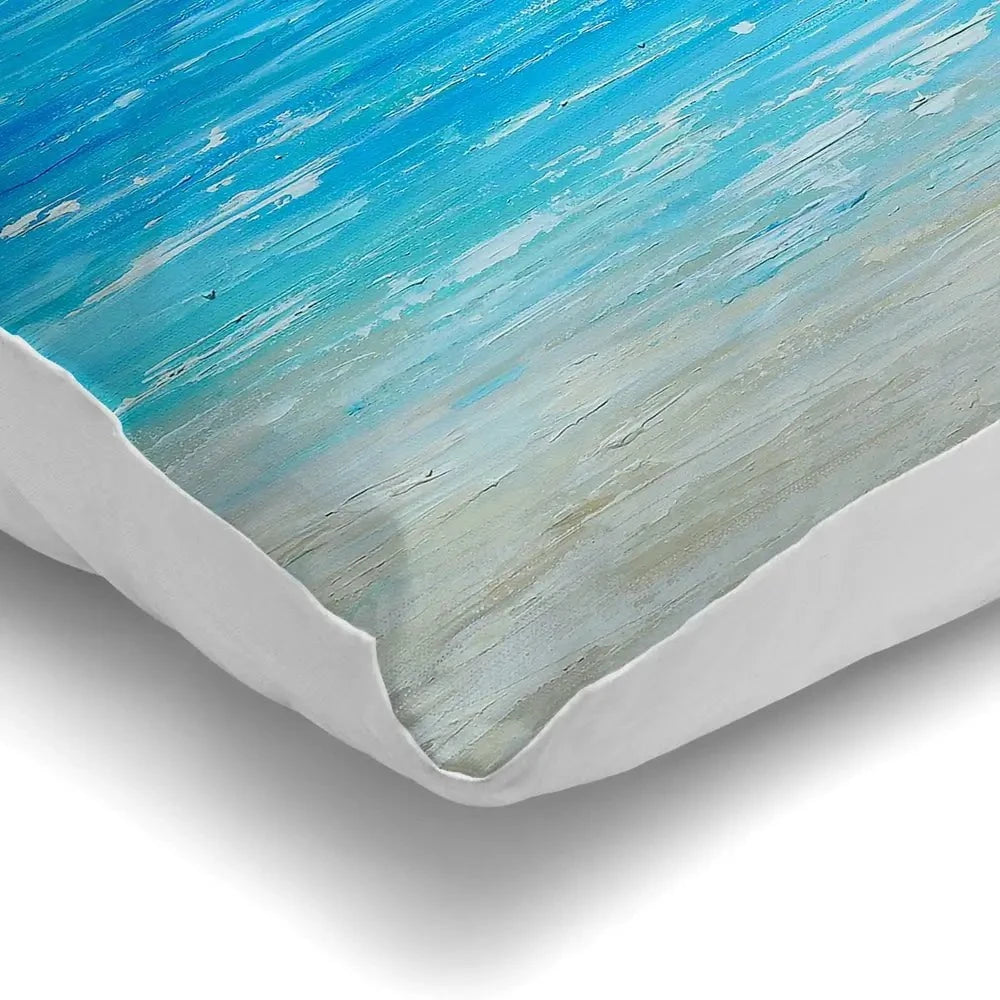 Waves Of Happiness Cushion Waves Of Happiness Cushion wall art product Jo Gough