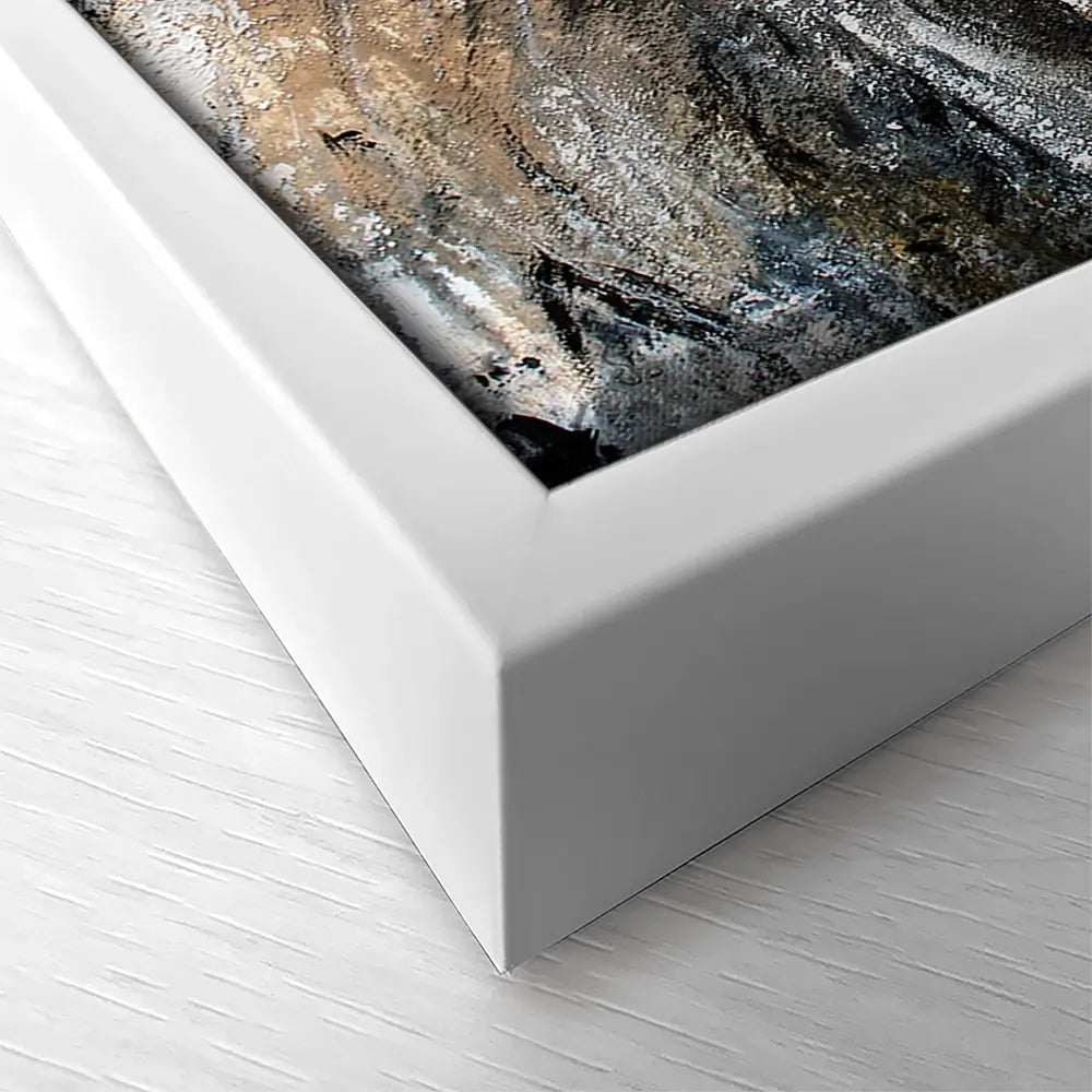 Weathered Highland Cow Oversized Canvas Print Weathered Highland Cow Oversized Canvas Print wall art product Art Print Shop