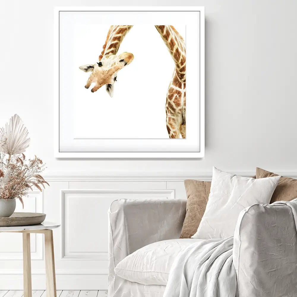 Well Hello There Square Framed Art Print Well Hello There Square Framed Art Print wall art product Lukiyanova Natalia frenta / Shutterstock