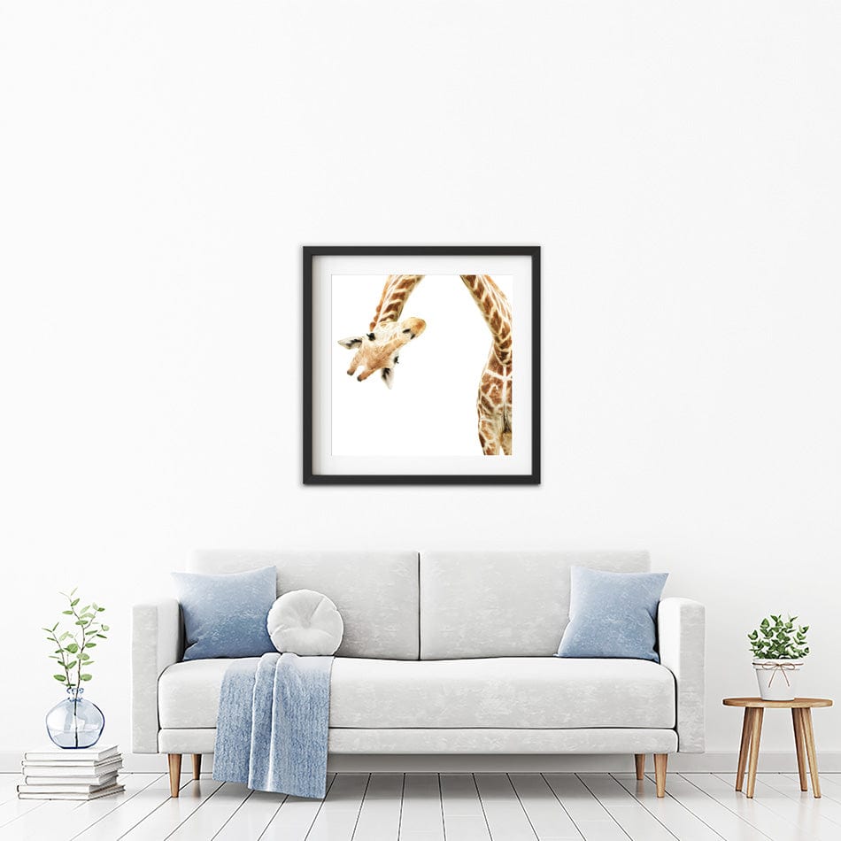 Well Hello There Square Framed Art Print wall art product Lukiyanova Natalia frenta / Shutterstock