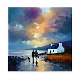 Westering Home Oversized Canvas Print Westering Home Oversized Canvas Print wall art product David Alexander Elder