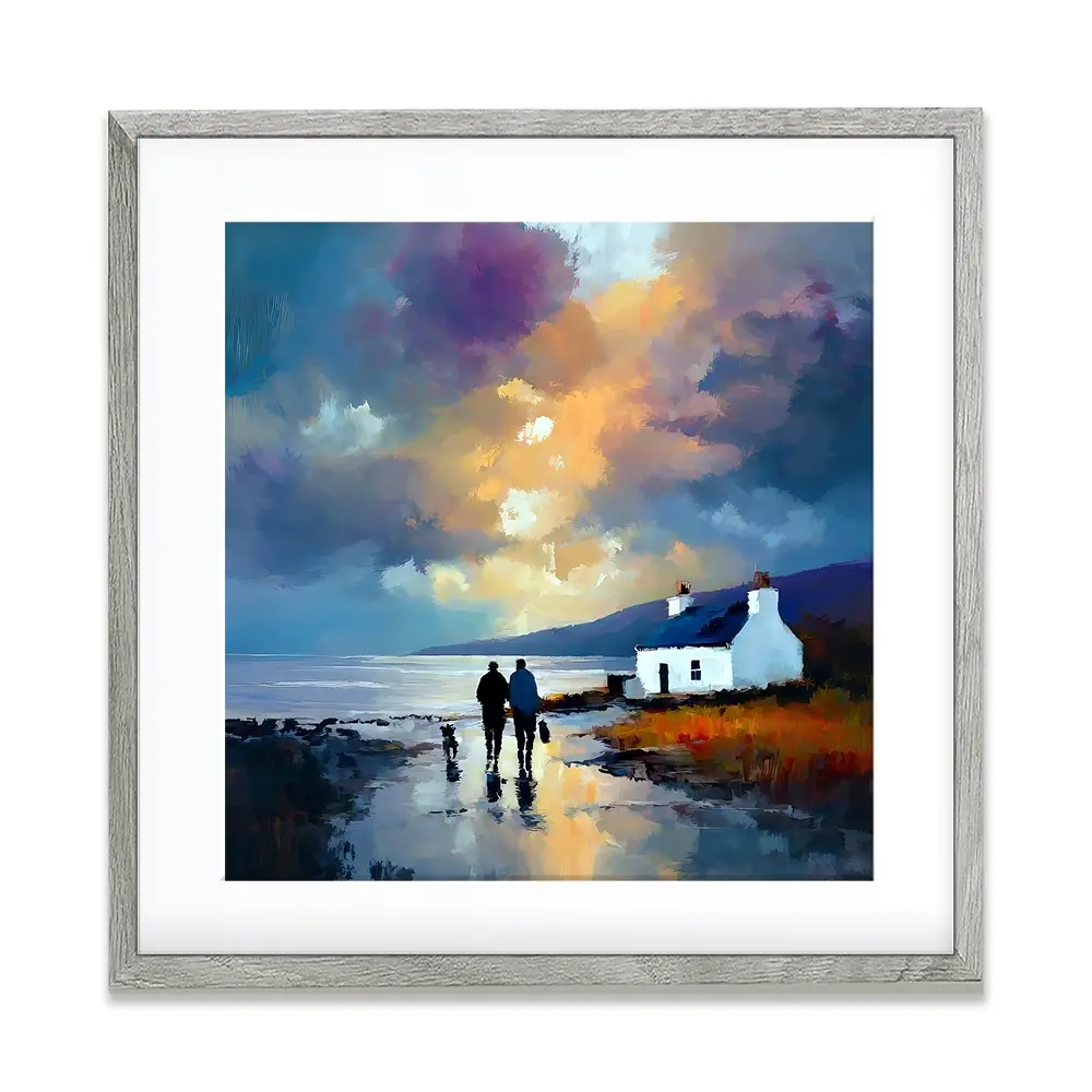 Westering Home Square Framed Art Print Westering Home Square Framed Art Print wall art product David Alexander Elder