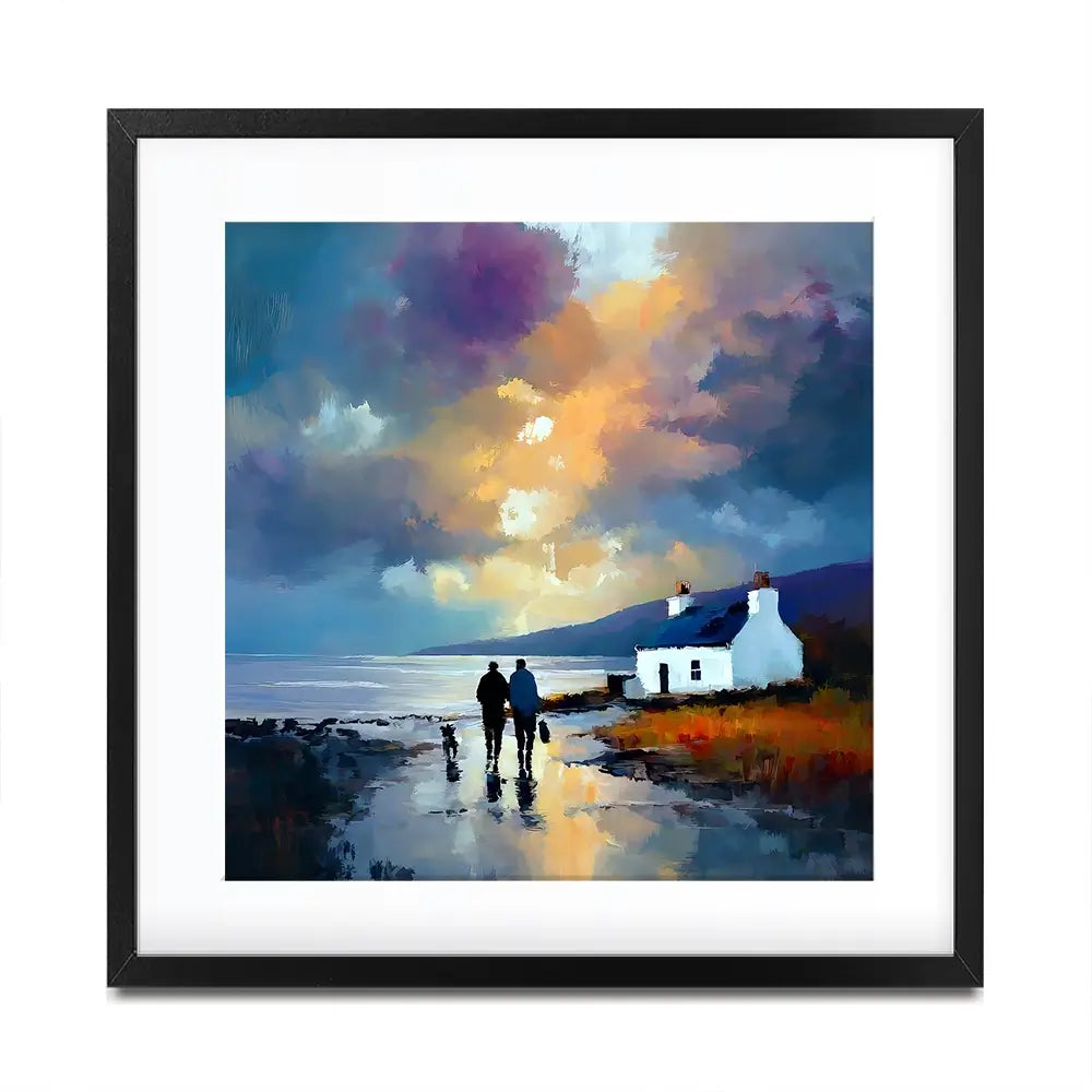 Westering Home Square Framed Art Print Westering Home Square Framed Art Print wall art product David Alexander Elder