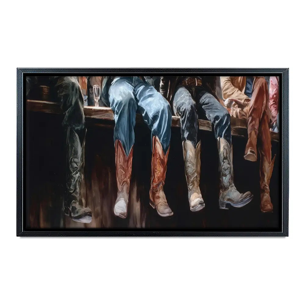 Western Style Canvas Print Western Style Canvas Print wall art product Petals Prints Design - Independent