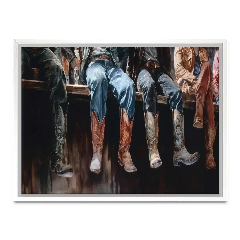Western Style Canvas Print Western Style Canvas Print wall art product Petals Prints Design - Independent