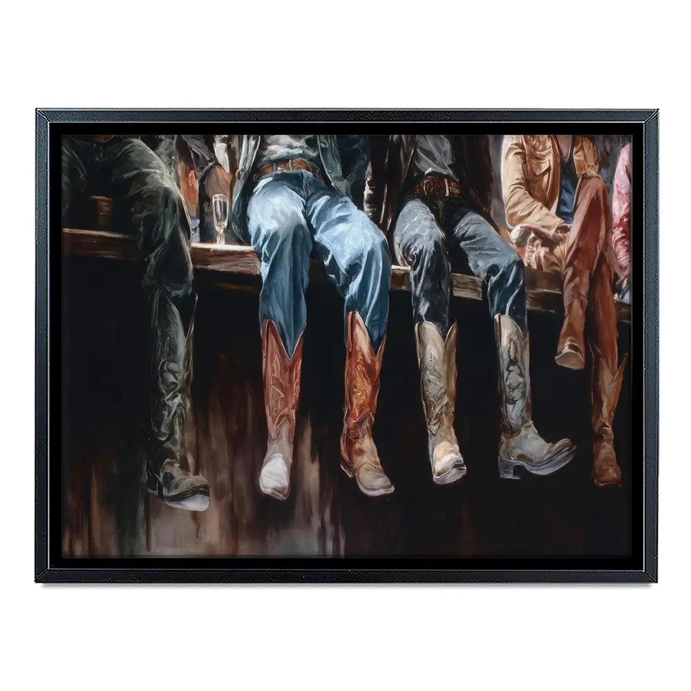 Western Style Canvas Print Western Style Canvas Print wall art product Petals Prints Design - Independent