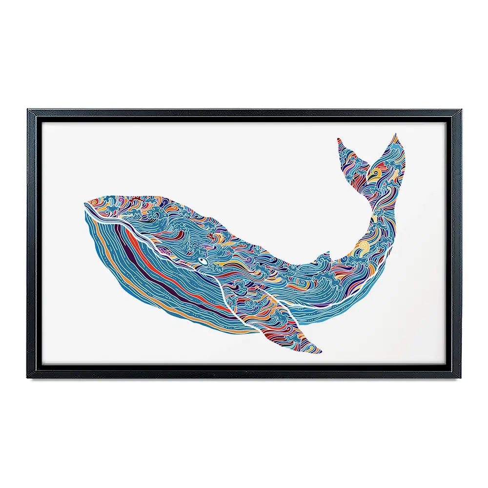 Whale Canvas Print Whale Canvas Print wall art product Tierre3012 / Shutterstock
