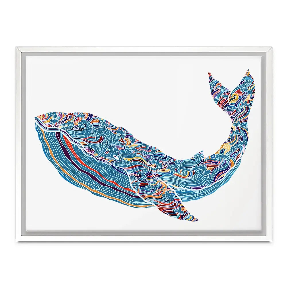 Whale Canvas Print Whale Canvas Print wall art product Tierre3012 / Shutterstock