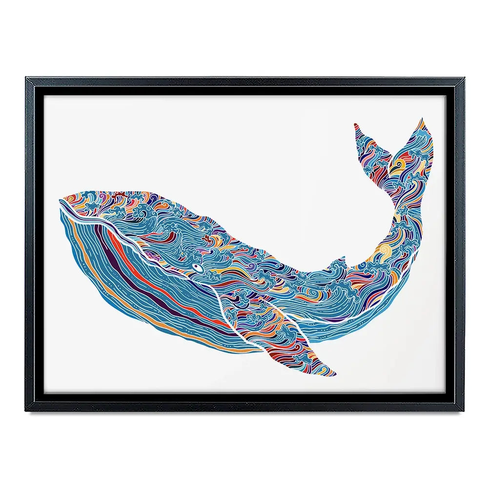 Whale Canvas Print Whale Canvas Print wall art product Tierre3012 / Shutterstock