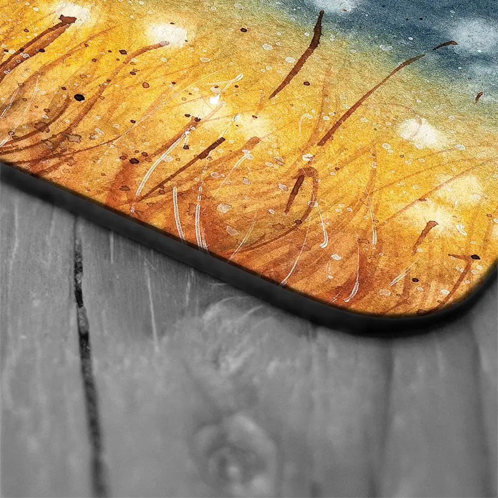 Wheat Field Coaster Set Wheat Field Coaster Set wall art product Tarasova Mariya / Shutterstock