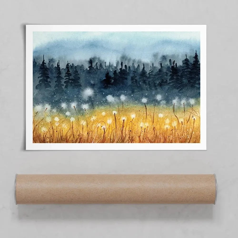 Wheat Fields Art Print Wheat Fields Art Print wall art product Tarasova Mariya / Shutterstock