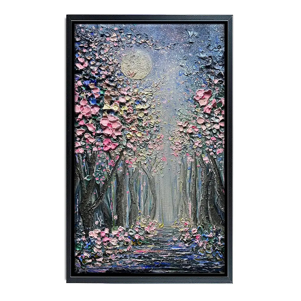 When Leaves Dance Canvas Print When Leaves Dance Canvas Print wall art product Nada Khatib