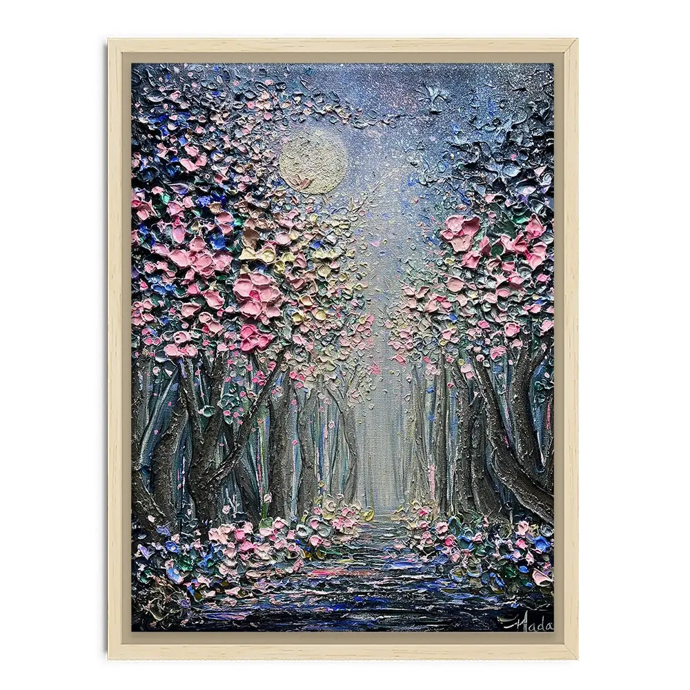 When Leaves Dance Canvas Print When Leaves Dance Canvas Print wall art product Nada Khatib