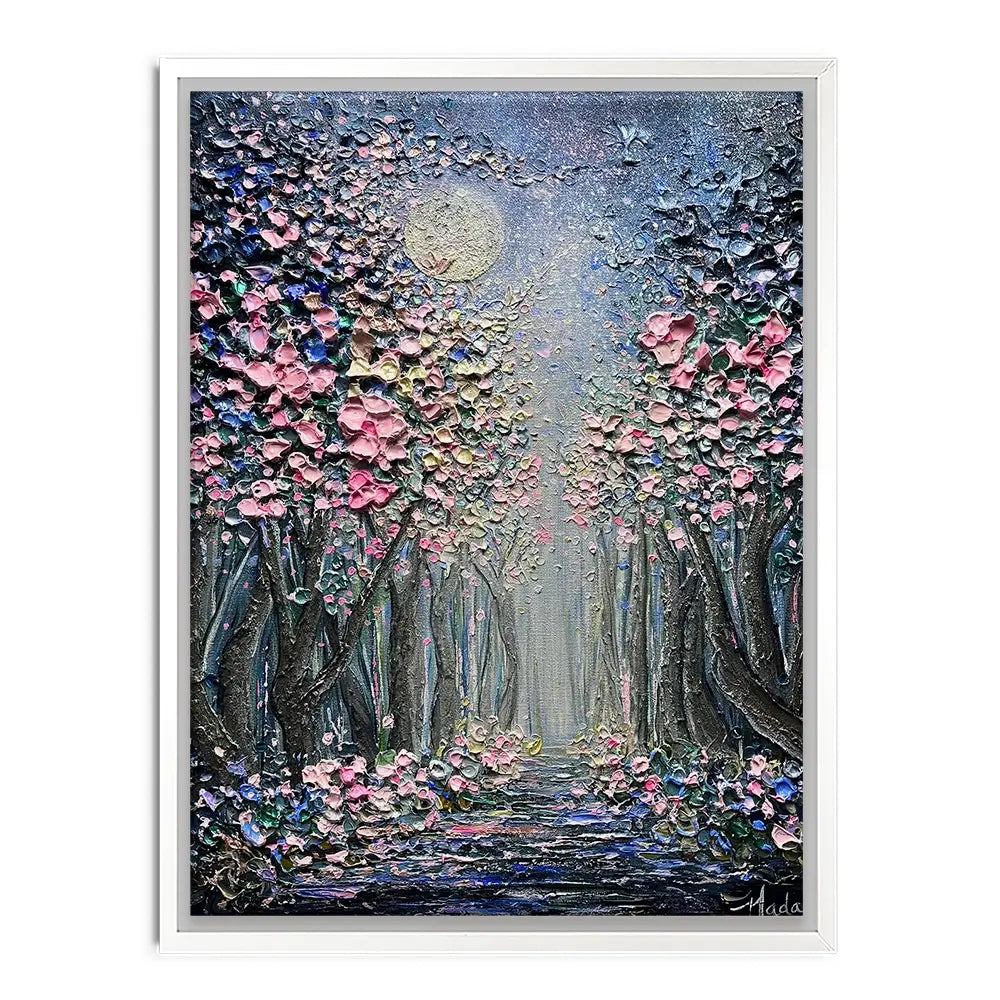 When Leaves Dance Canvas Print When Leaves Dance Canvas Print wall art product Nada Khatib