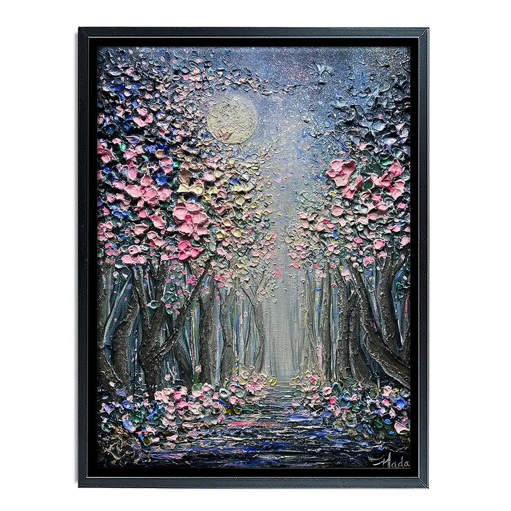 When Leaves Dance Canvas Print When Leaves Dance Canvas Print wall art product Nada Khatib