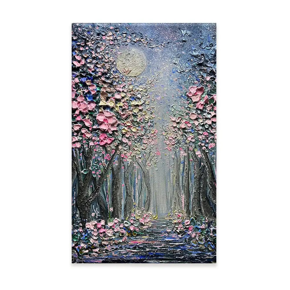 When Leaves Dance Canvas Print When Leaves Dance Canvas Print wall art product Nada Khatib