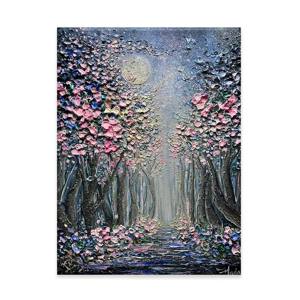 When Leaves Dance Canvas Print When Leaves Dance Canvas Print wall art product Nada Khatib