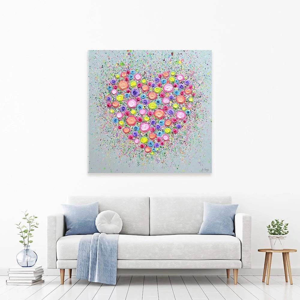 Where Flowers Bloom Canvas Print Where Flowers Bloom Canvas Print wall art product Jo Gough
