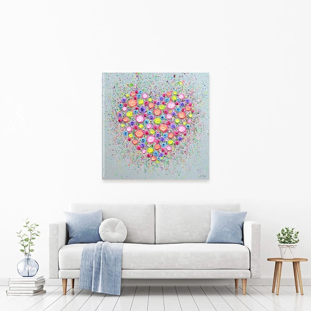 Where Flowers Bloom Canvas Print Where Flowers Bloom Canvas Print wall art product Jo Gough