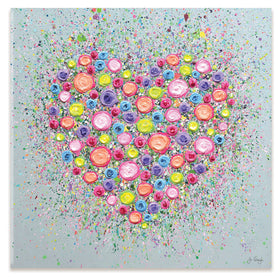 Where Flowers Bloom Canvas Print Where Flowers Bloom Canvas Print wall art product Jo Gough