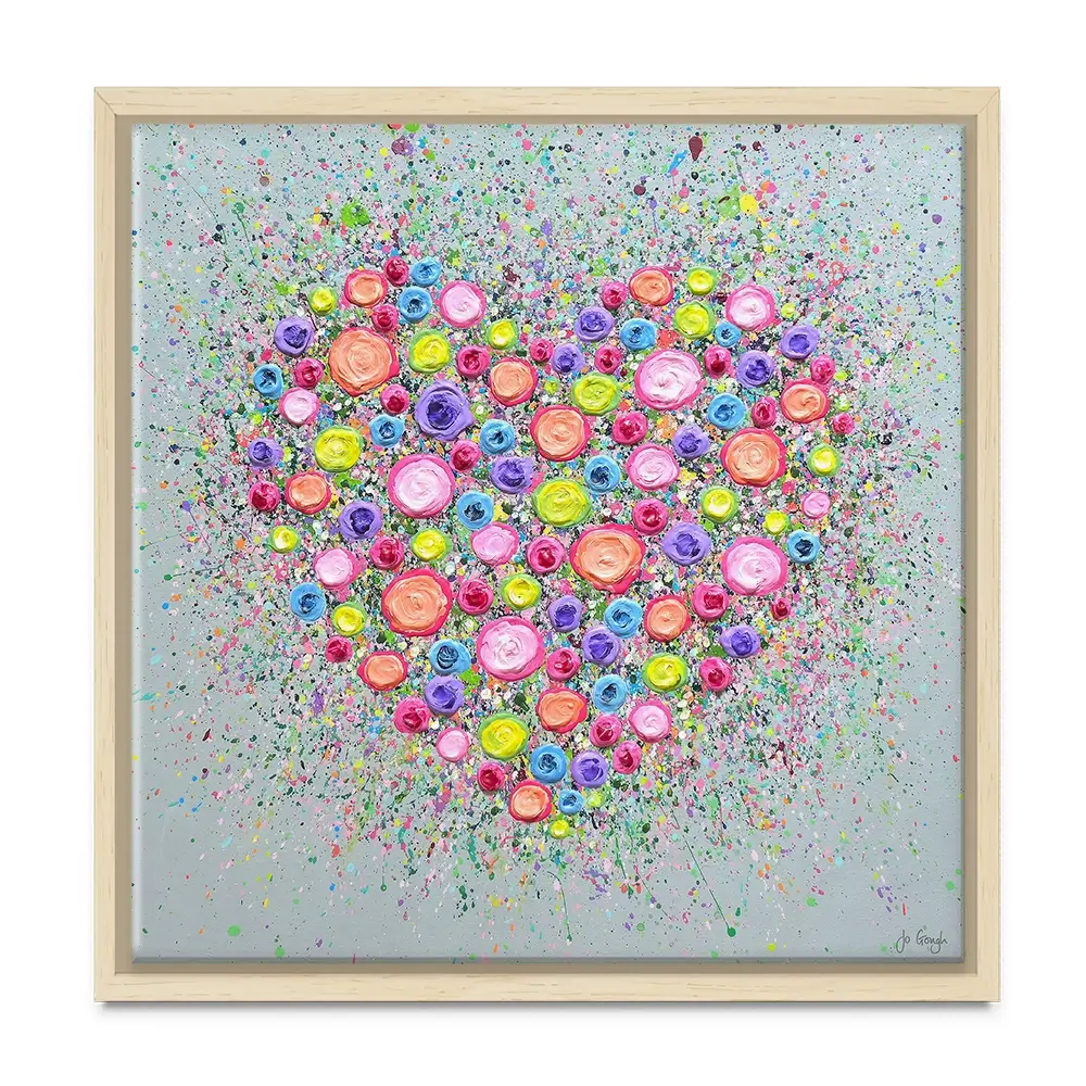 Where Flowers Bloom Canvas Print Where Flowers Bloom Canvas Print wall art product Jo Gough