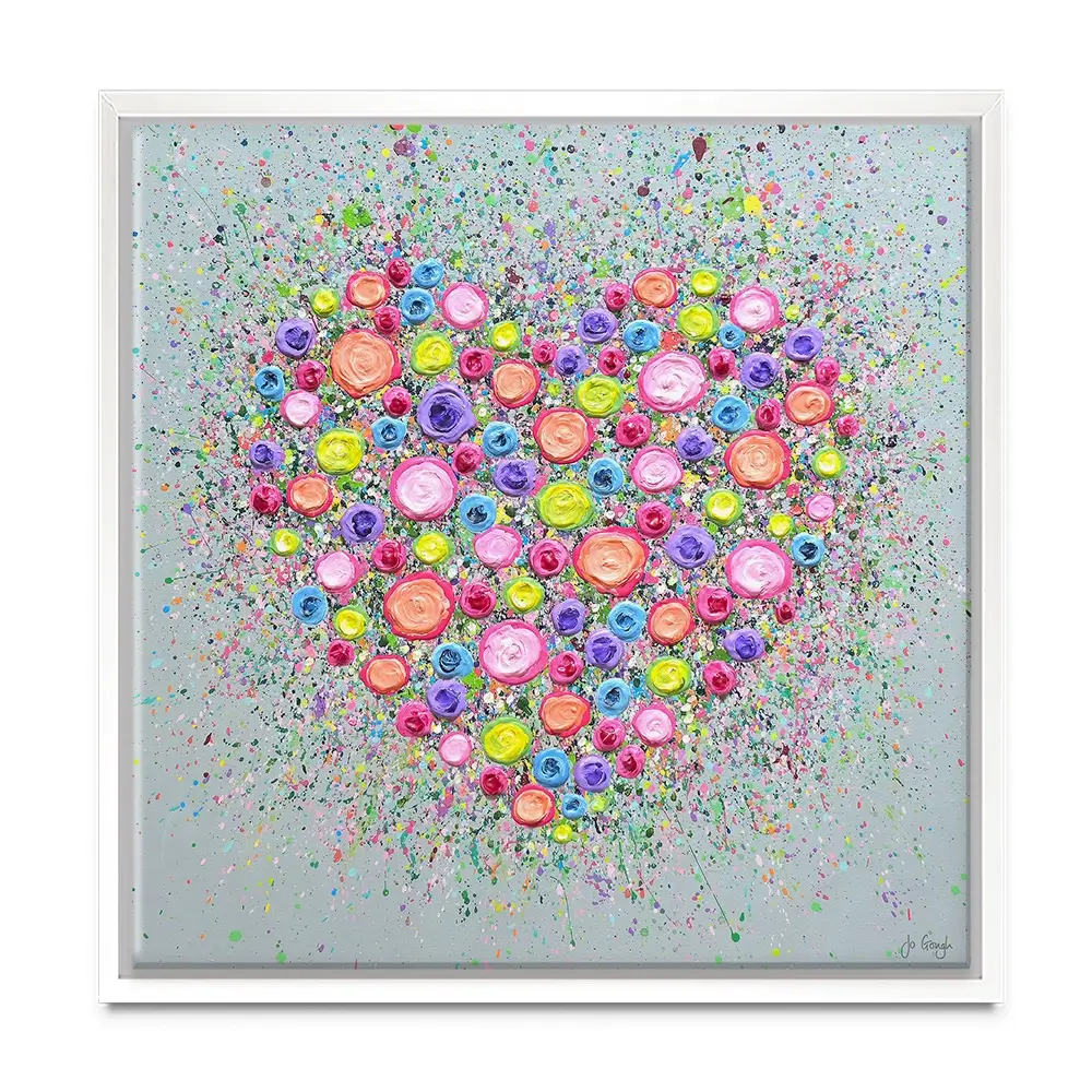 Where Flowers Bloom Canvas Print Where Flowers Bloom Canvas Print wall art product Jo Gough