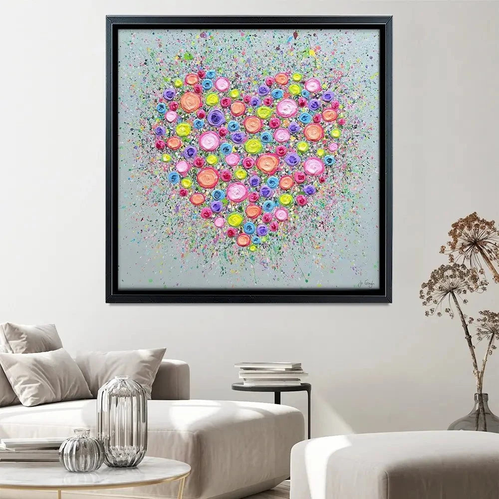 Where Flowers Bloom Canvas Print Where Flowers Bloom Canvas Print wall art product Jo Gough