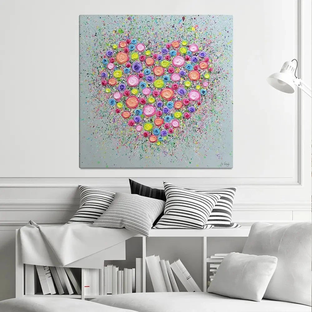 Where Flowers Bloom Canvas Print Where Flowers Bloom Canvas Print wall art product Jo Gough