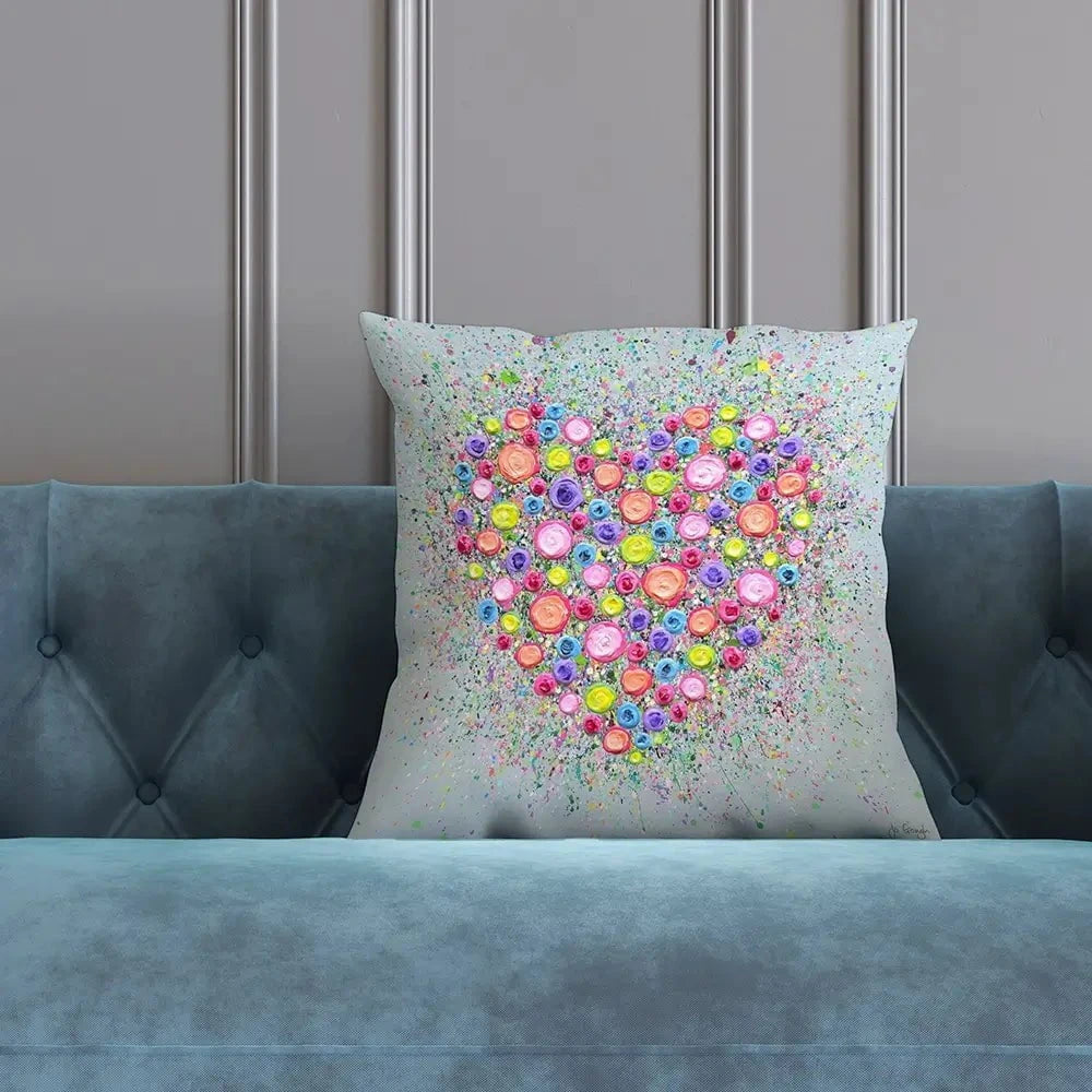 Where Flowers Bloom Cushion Where Flowers Bloom Cushion wall art product Jo Gough