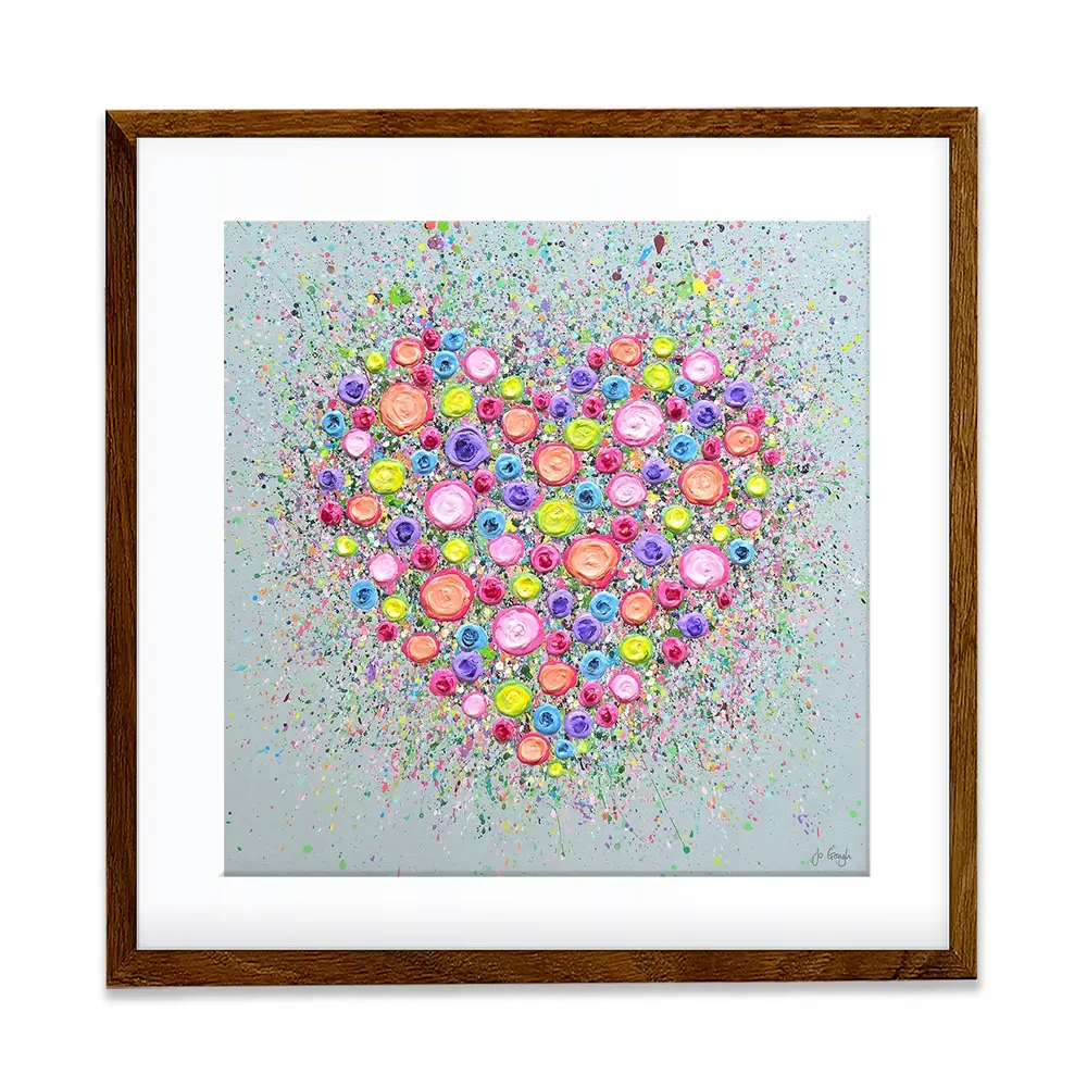 Where Flowers Bloom Framed Art Print Where Flowers Bloom Framed Art Print wall art product Jo Gough