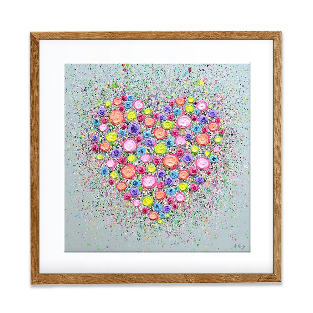 Where Flowers Bloom Framed Art Print Where Flowers Bloom Framed Art Print wall art product Jo Gough