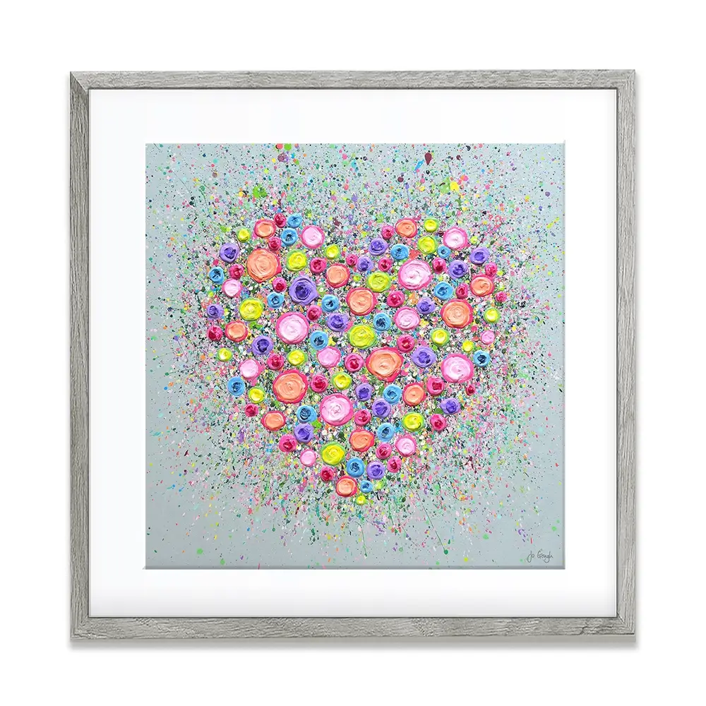 Where Flowers Bloom Framed Art Print Where Flowers Bloom Framed Art Print wall art product Jo Gough