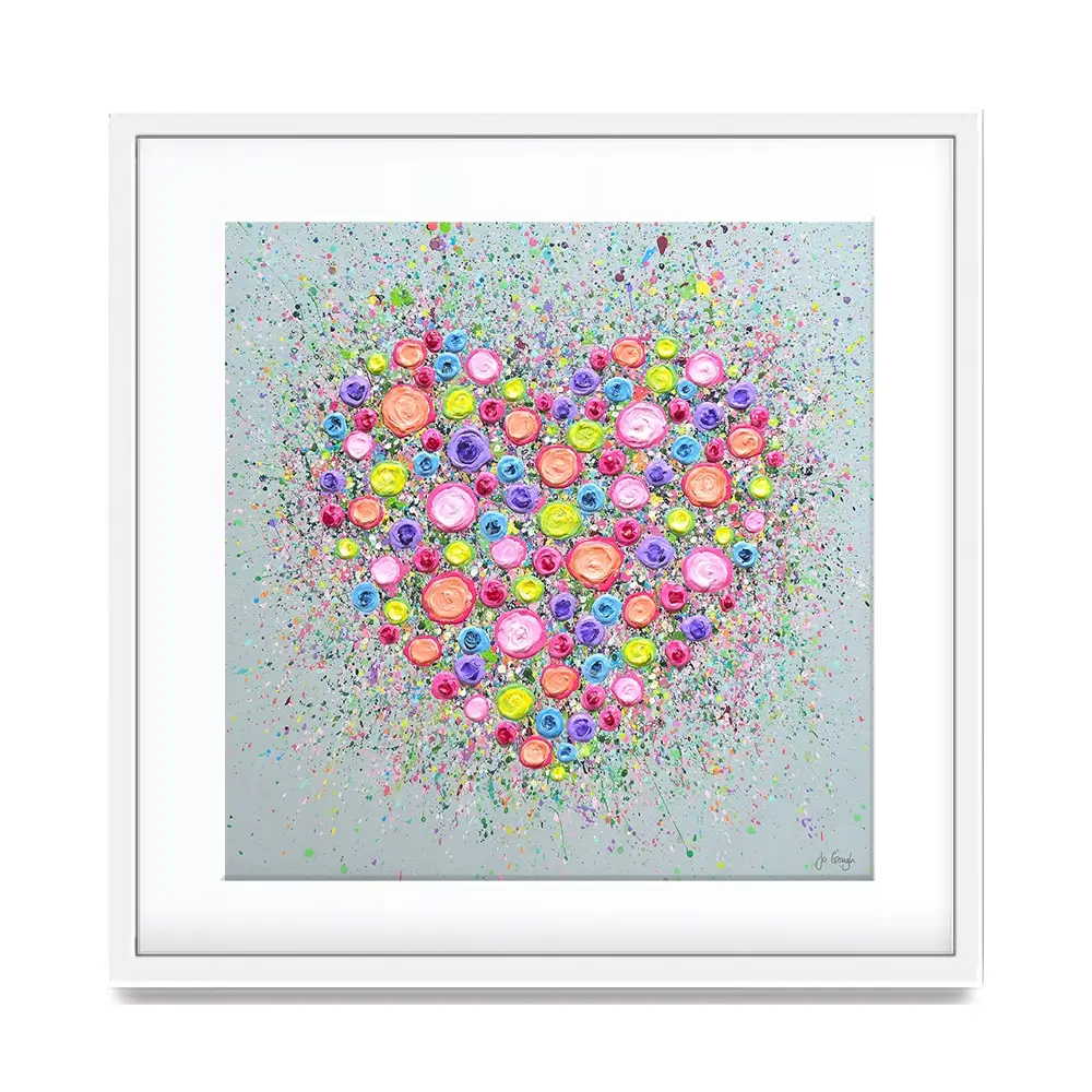 Where Flowers Bloom Framed Art Print Where Flowers Bloom Framed Art Print wall art product Jo Gough