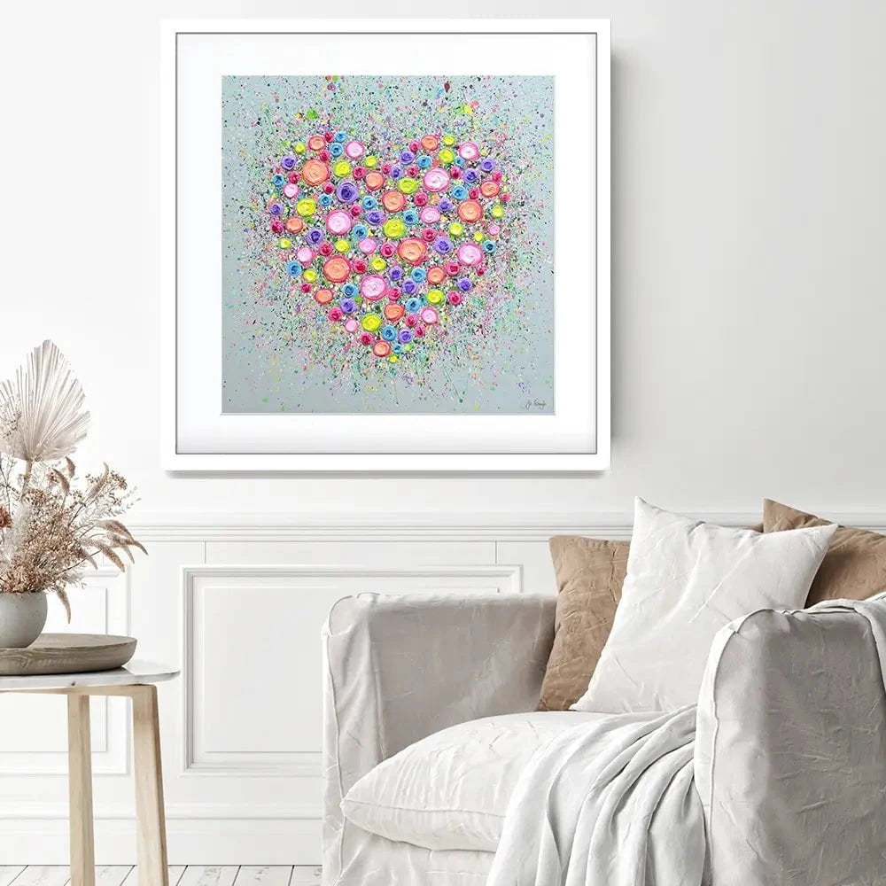 Where Flowers Bloom Framed Art Print Where Flowers Bloom Framed Art Print wall art product Jo Gough