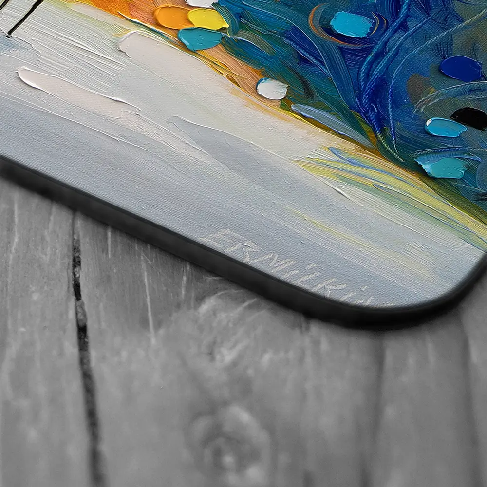 Where The Sun Touched Love Coaster Set Where The Sun Touched Love Coaster Set wall art product Ekaterina Ermilkina