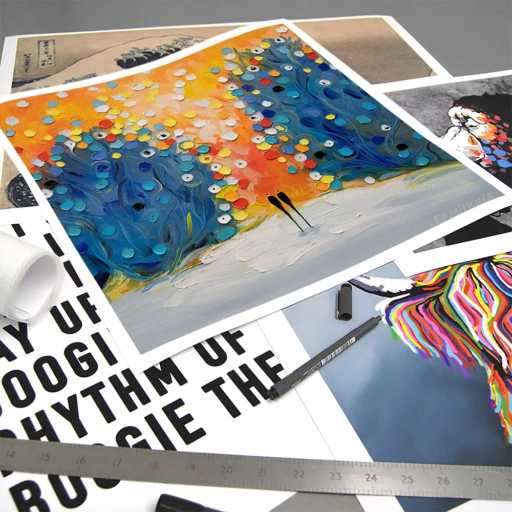 Where The Sun Touched Love Square Art Print Where The Sun Touched Love Square Art Print wall art product Ekaterina Ermilkina